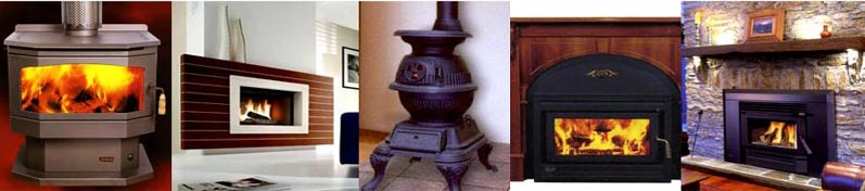 Images of Various Wood Heaters